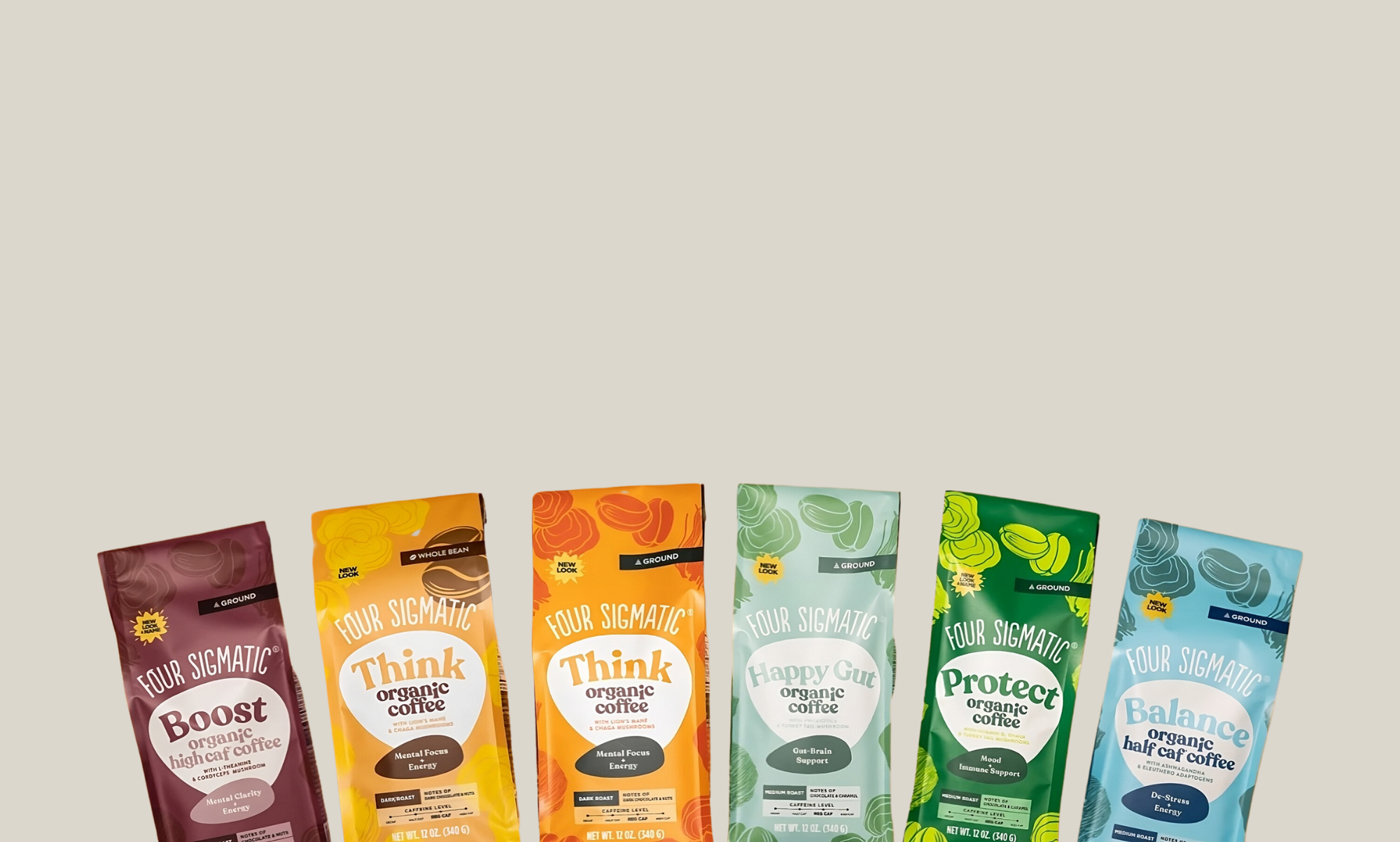 Four Sigmatic Mushrooms