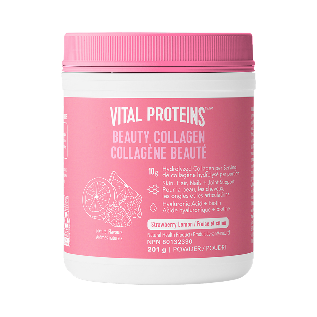 Vital Proteins Beauty Collagen Strawberry Lemon 201g