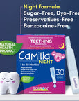 Camilia Night Teething 30 X 1ml