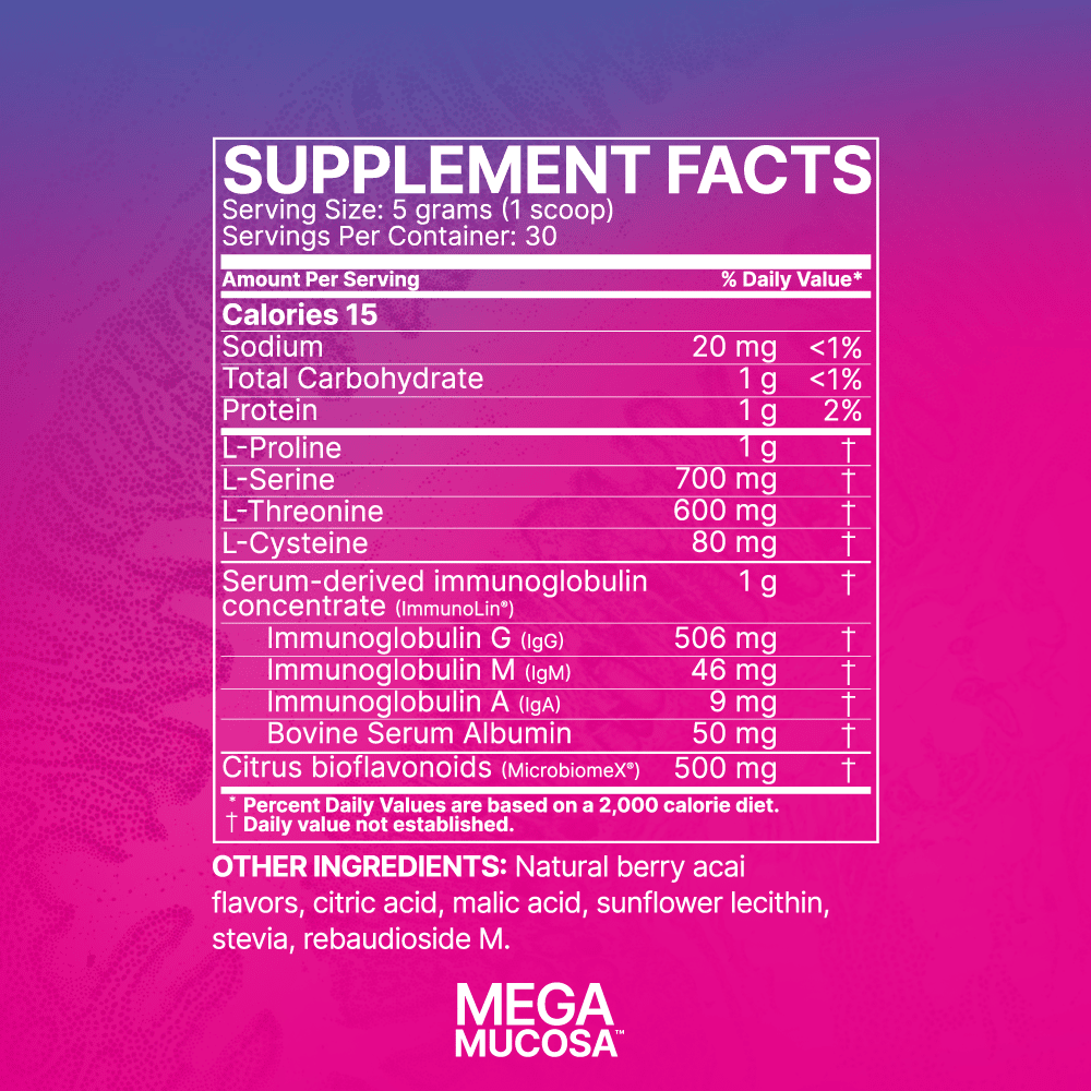 Mega Mucosa - Berry Acai 144.6g
