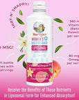 Mary Ruth's Women's Multivitamin 40+ Liposomal - Vanilla Peach 450ml