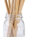 Bambu Grubware Bamboo Straws- Set of 6