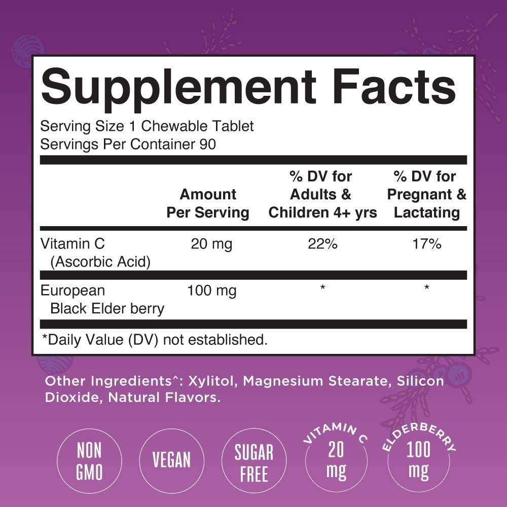 Mary Ruth's Elderberry 90tab