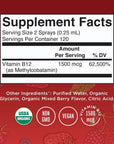Mary Ruth's Methyl B12 Organic Liquid Spray 30ml