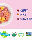 Yum Earth Organic Gummy Hearts- 15 Snack Packs