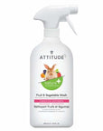 Attitude Unscented Fruit & Veggie Wash 800ml