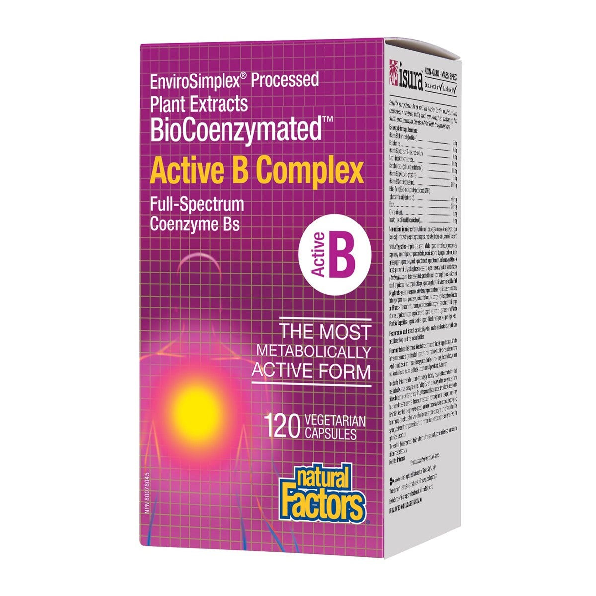 BioCoenzymated™ Active B Complex 120 vcap