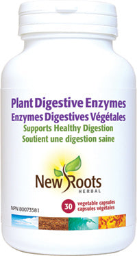 New Roots Plant Digestive Enzymes 120 caps