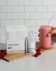 Cymbiotika Creatine+ w/ L-Glutamine Raspberry Box of 20