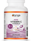 Orange Naturals Kids Vitamin C Chewables + Elderberry 90 tablets