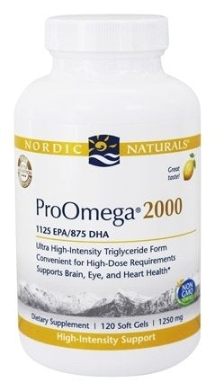 Nordic Naturals Pro Omega 2000 120 softgels