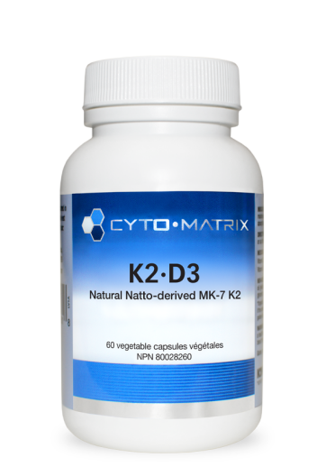 Cyto Matrix K2 D3 60 veg cap
