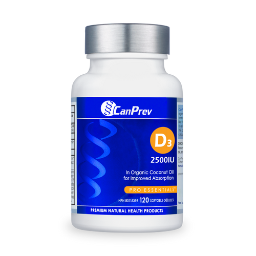 CanPrev D3 2500 IU 120 caps