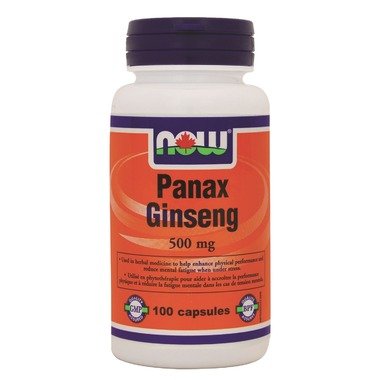 NOW Panax Ginseng 500mg 100caps