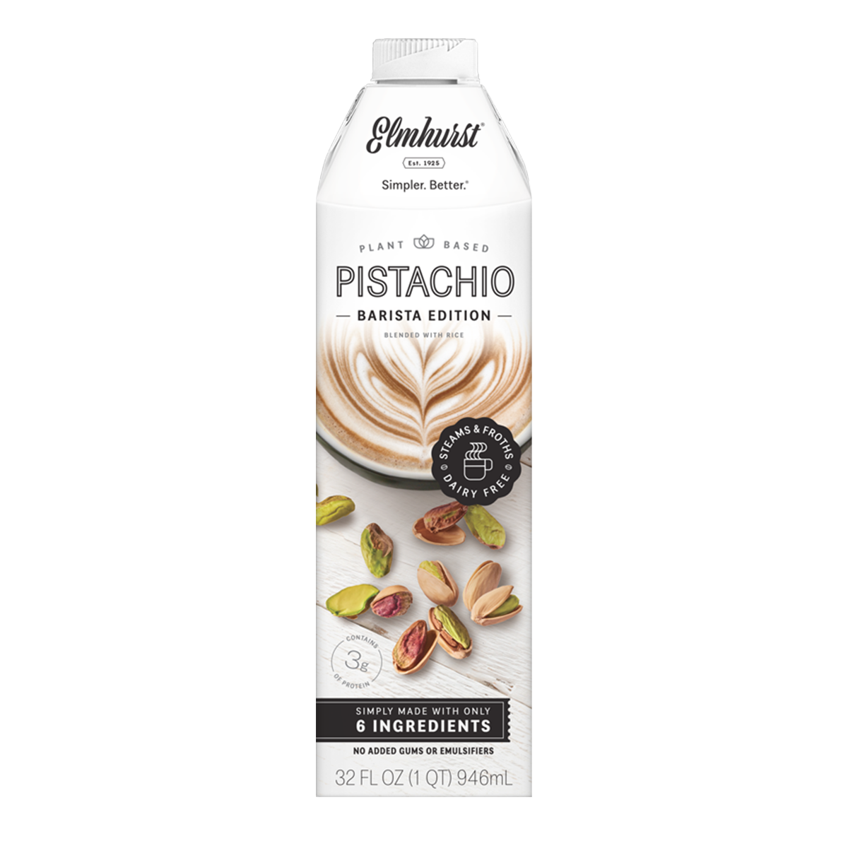 Elmhurst Pistachio Barista 946ml