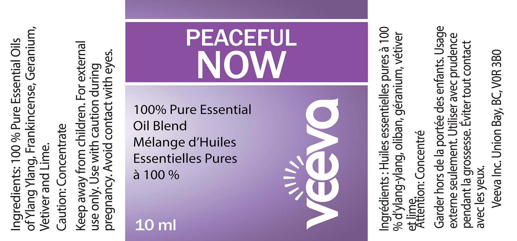 Veeva Peaceful Now Essential Oil 10ml