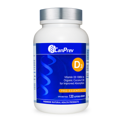 CanPrev D3 2500 IU 120 caps