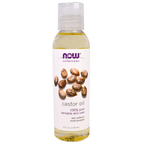 NOW Castor Oil, Expeller Pressed 118mL