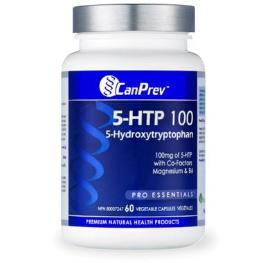 Can Prev 5-HTP 100 with B6 & Mag 60 v-caps