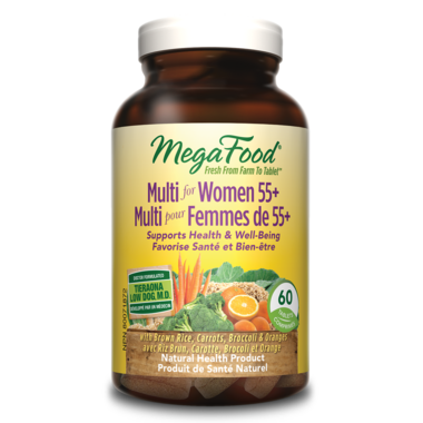Mega Food Multi for Women 55+ 60 tabs