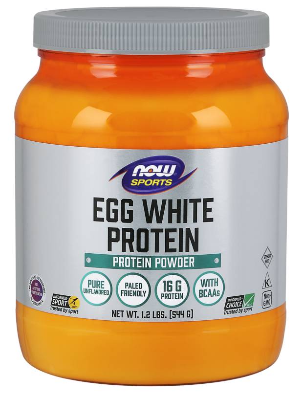 NOW Egg White Protein Unflavoured 545g
