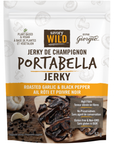 Portabella Mushroom Jerky - Roasted Garlic and Black Pepper 57g