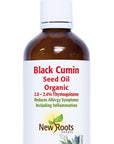 New Roots Black Cumin Seed Oil Organic 100ml