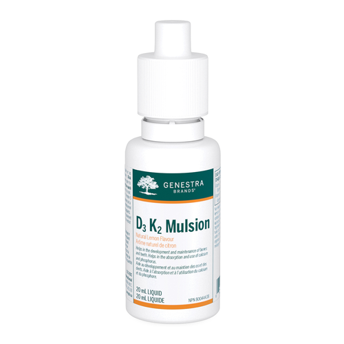 Genestra D3 K2 Mulsion - Lemon 20ml