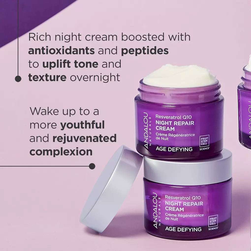 Andalou Naturals Night Repair Cream 50g