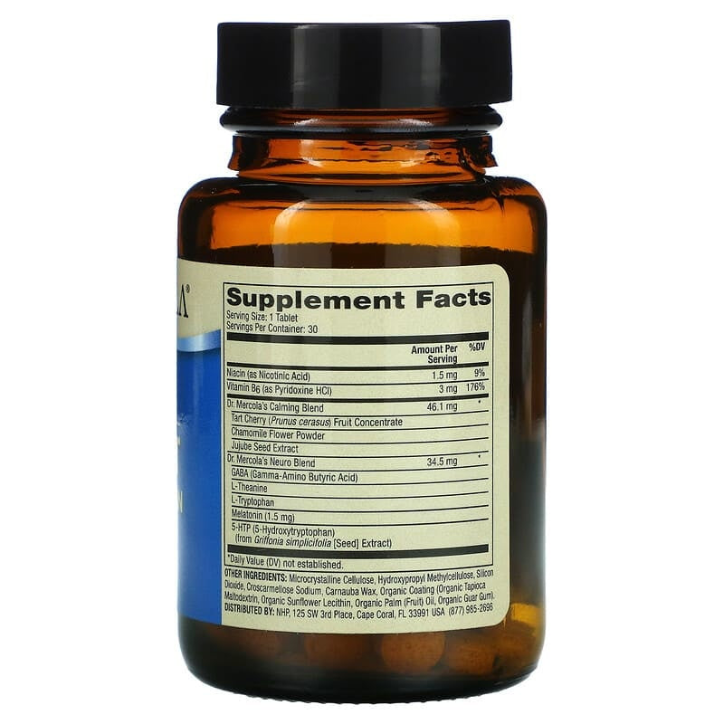 Dr. Mercola Sleep Support 30 tablets