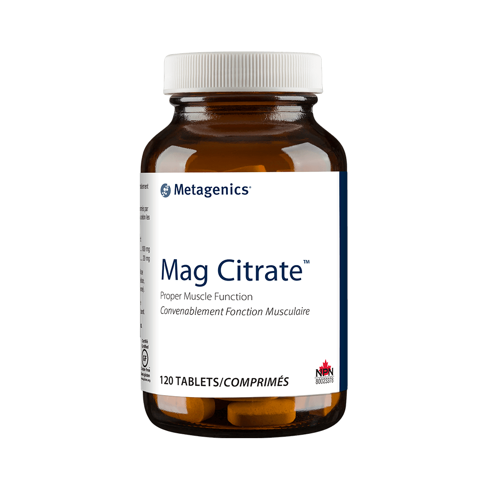 Metagenics Mag Citrate 120 tabs