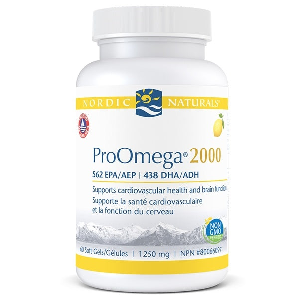 Nordic Naturals Pro Omega 2000 60 softgels