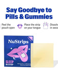 NuStrips Sleep in a Strip 30 pack