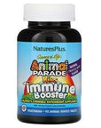 Animal Parade Kids Immune Booster- Tropical Berry 90 chewable tablets