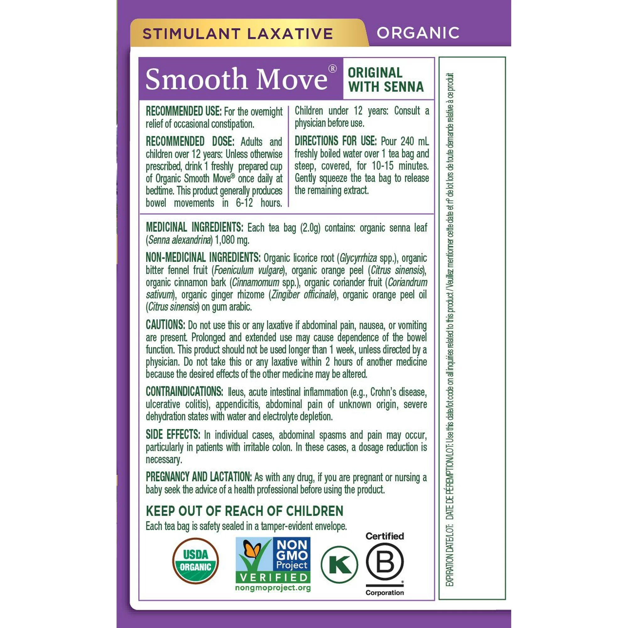 Smooth Move 16 Tea Bags