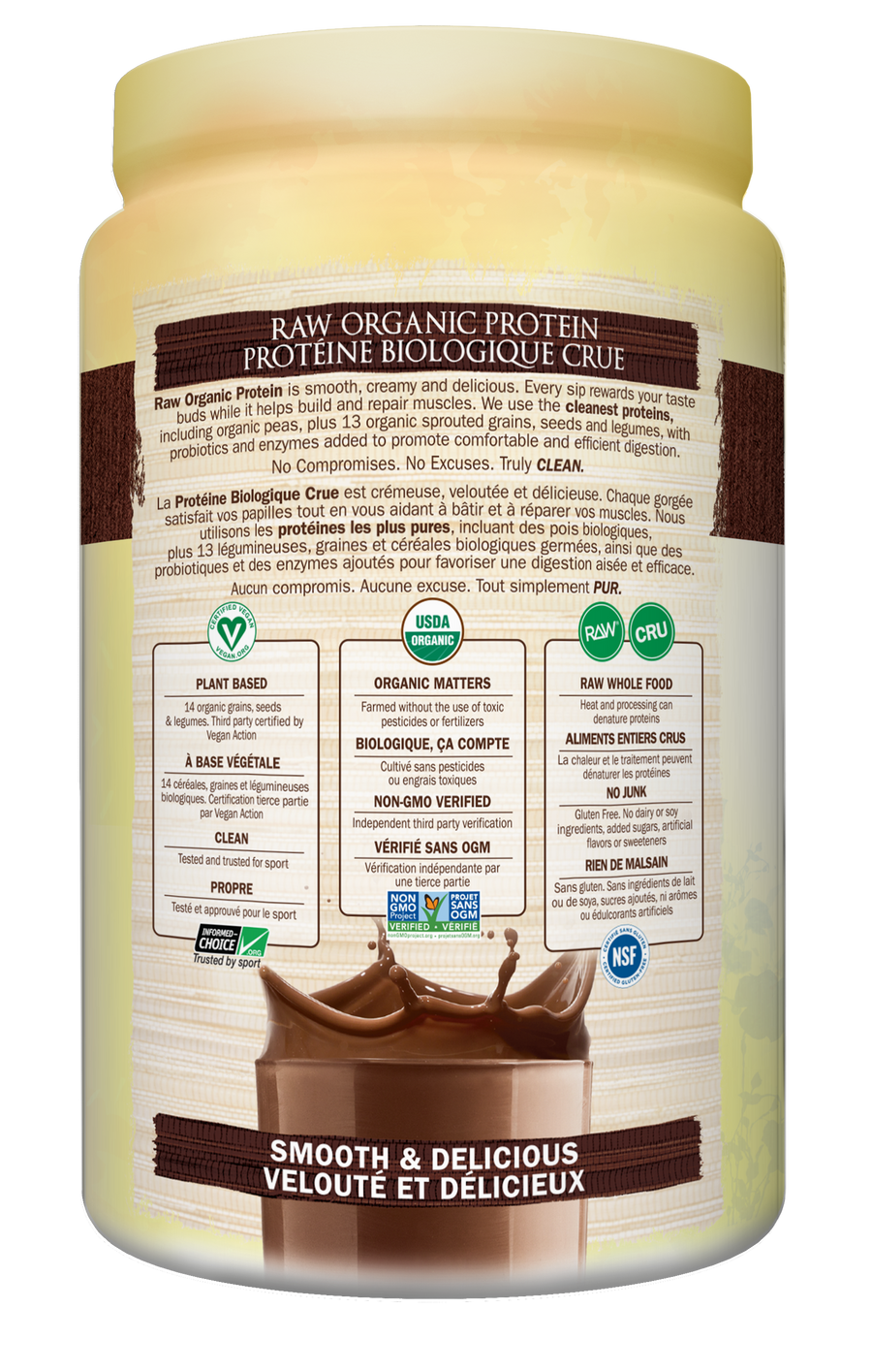 Garden of Life Raw Organic Protein Chocolate 660g