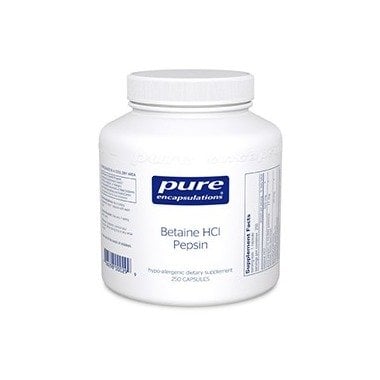 BETAINE HCL PEPSIN 250 caps