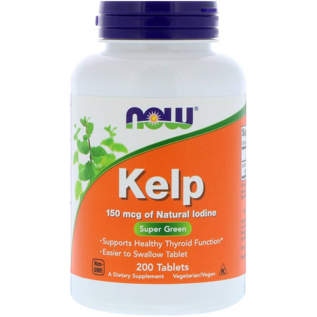 NOW Kelp 150mcg 200tabs