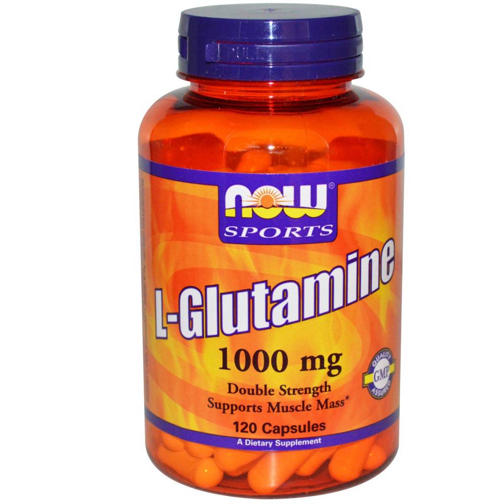 NOW L-Glutamine 1000mg 120cap