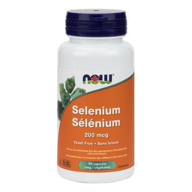 NOW Selenium 200 mcg 90 caps
