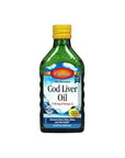 Carlson Wild Norwegian Cod Liver Oil Lemon 250ml