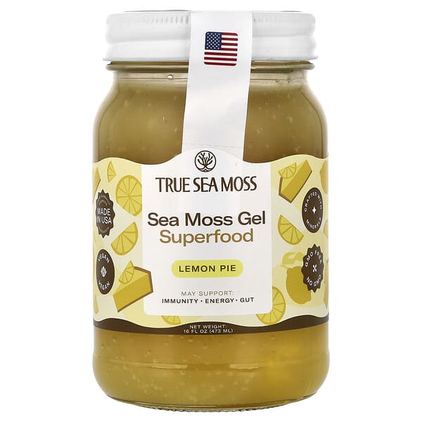 True Sea Moss- Lemon Pie 473ml