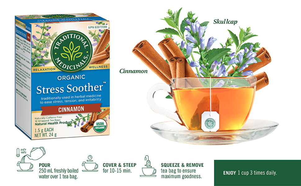 Stress Soother Cinnamon 20 Tea Bags