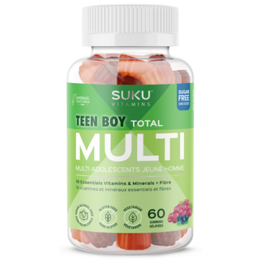 Suku Teen Boy Multi 60 gummies