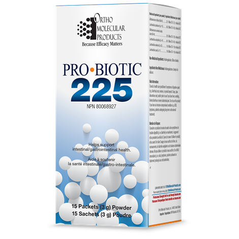 Ortho Molecular Probiotic 225 15 packets