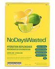 No Days Wasted Hydration Replenisher Electrolyte Mix Lemon Lime 15x8g