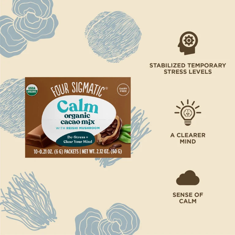 Four Sigmatic Calm Organic Cacao Mix with Reishi 6g
