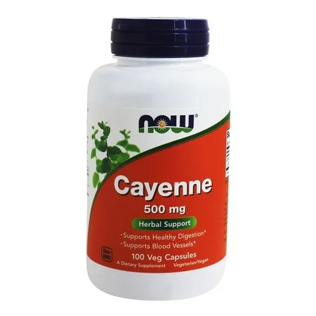 Now Cayenne 500mg 100 capsules