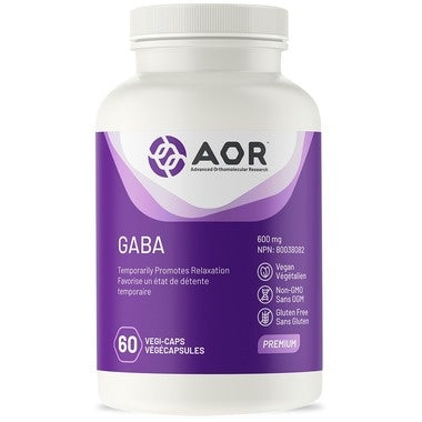 AOR GABA 600mg 60 caps