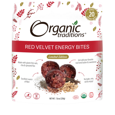 Organic Traditions Red Velvet Energy Bites 220g